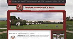 Desktop Screenshot of melbournegunclub.com.au